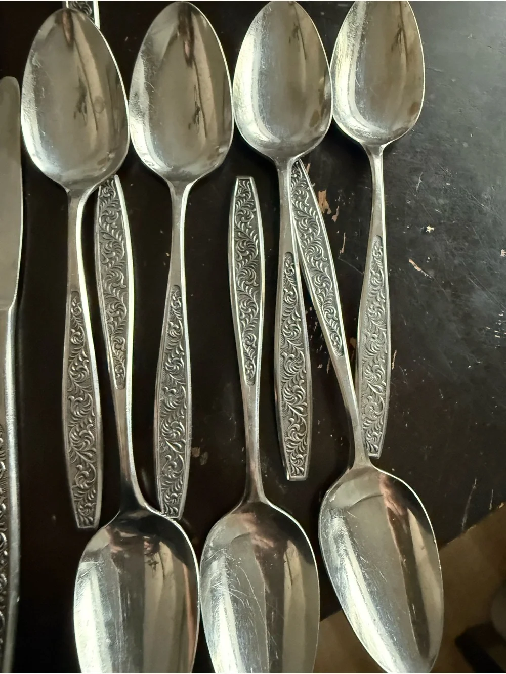 Vintage Del Prado Japan Stainless Flatware Set 25 Pc